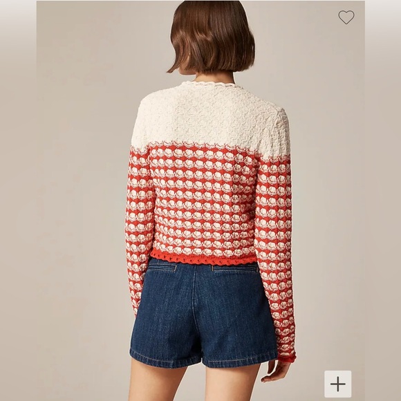 Textured Crochet Lady Jacket - Picture 3 of 4